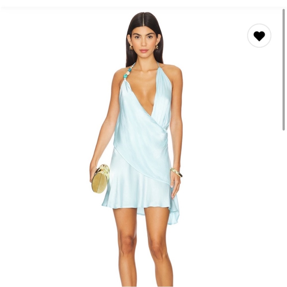 SNDYS blue mini dress